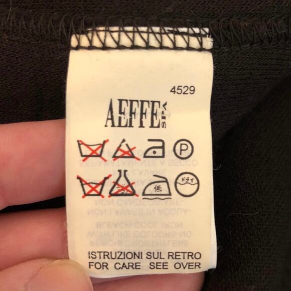 Cheap and Chic by Moschino Zip Front Long Sleeve Virgin Wool Blend Jacket Size 6 - Picture 7 of 8